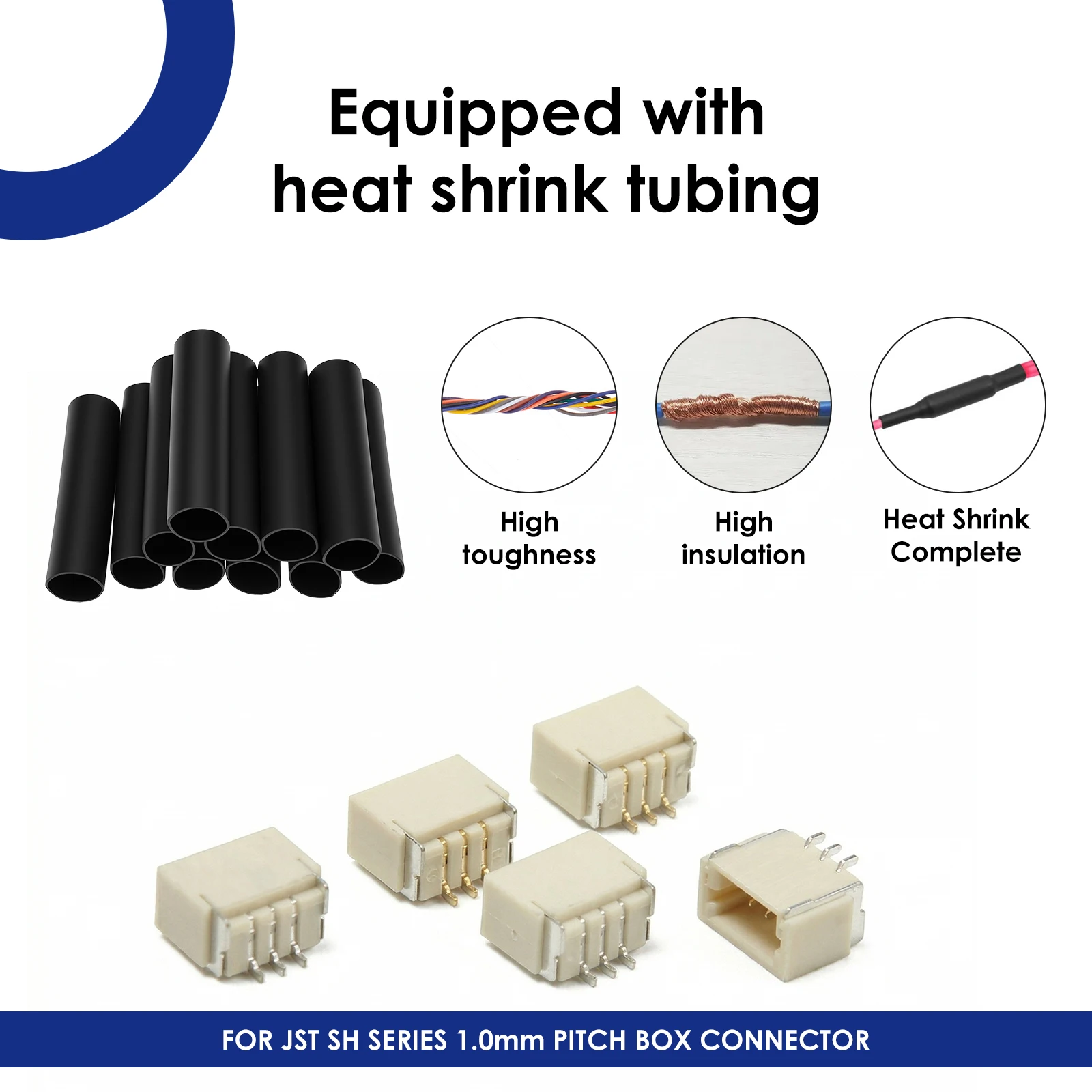 SH1.0mm Connector Kit with 150 - đánh giá và giá Drone Kit Plug And Play