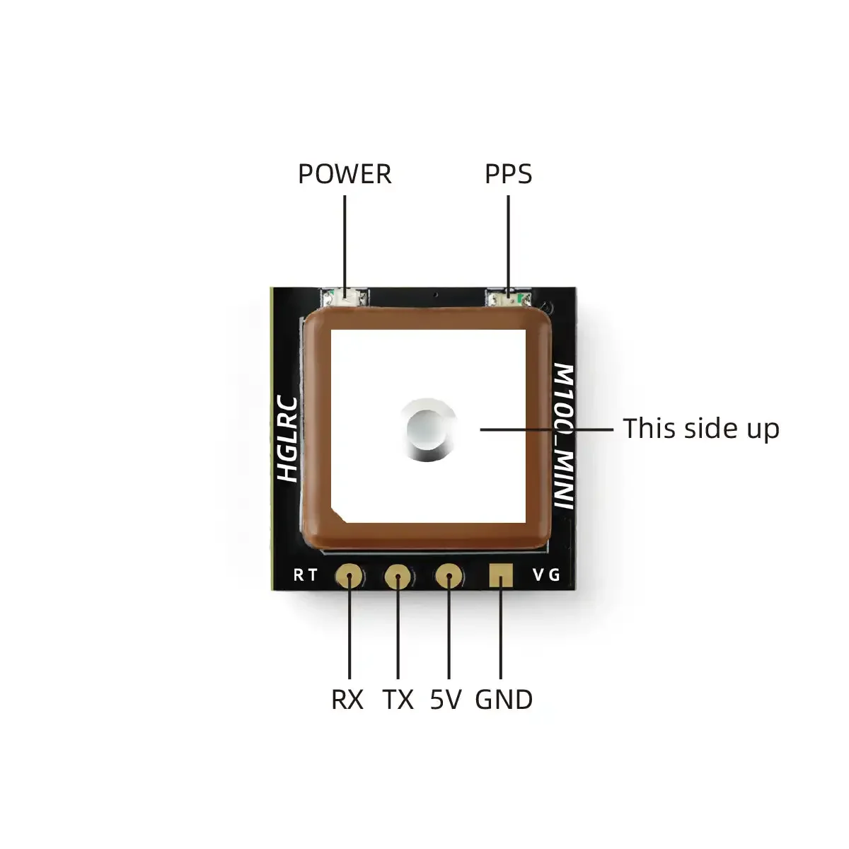 HGLRC M100 MINI M10 GPS Module - đánh giá và giá Drone Kit Long Range