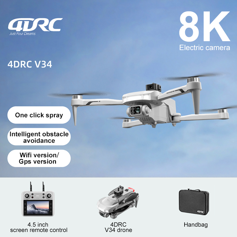 2025 New V34 Drone 8K Camera P - đánh giá và giá Drone Kit Professional