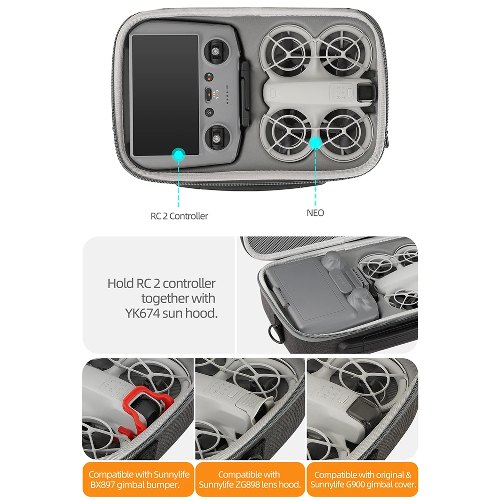For DJI NEO RC 2 Remote Contro - đánh giá và giá Drone Kit With Camera