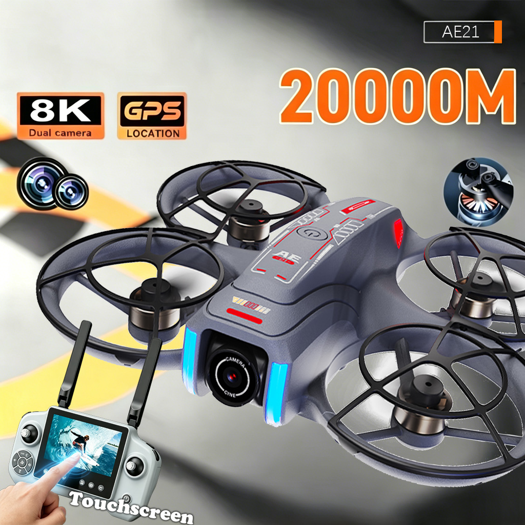 Upgrade AE21 Aerial Drone 8K H - đánh giá và giá Drone Kit Professional