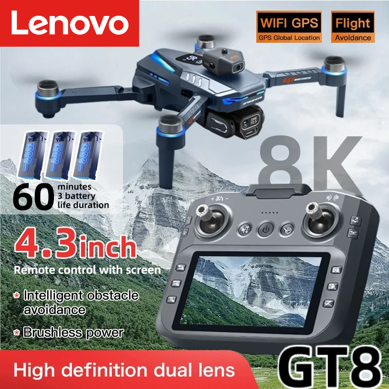 Lenovo GT8 Drone 8K Profession - đánh giá và giá Drone Kit Long Range