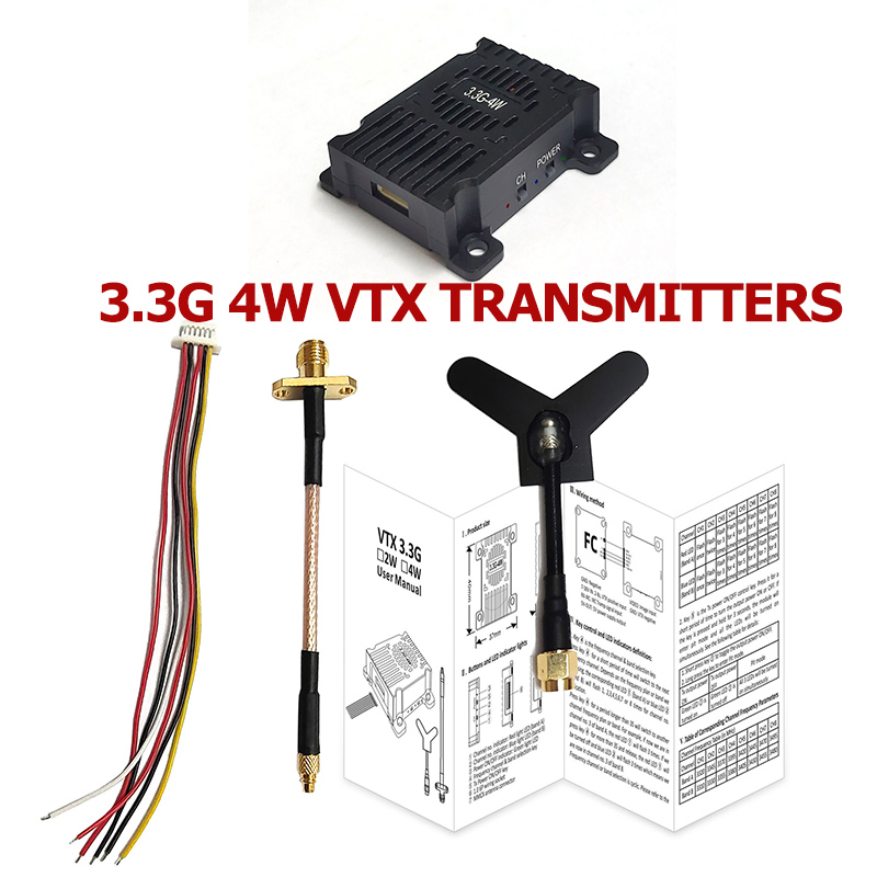 3.3GHz 3.3G 4W FPV Drones Mode - đánh giá và giá Drone Kit Long Range