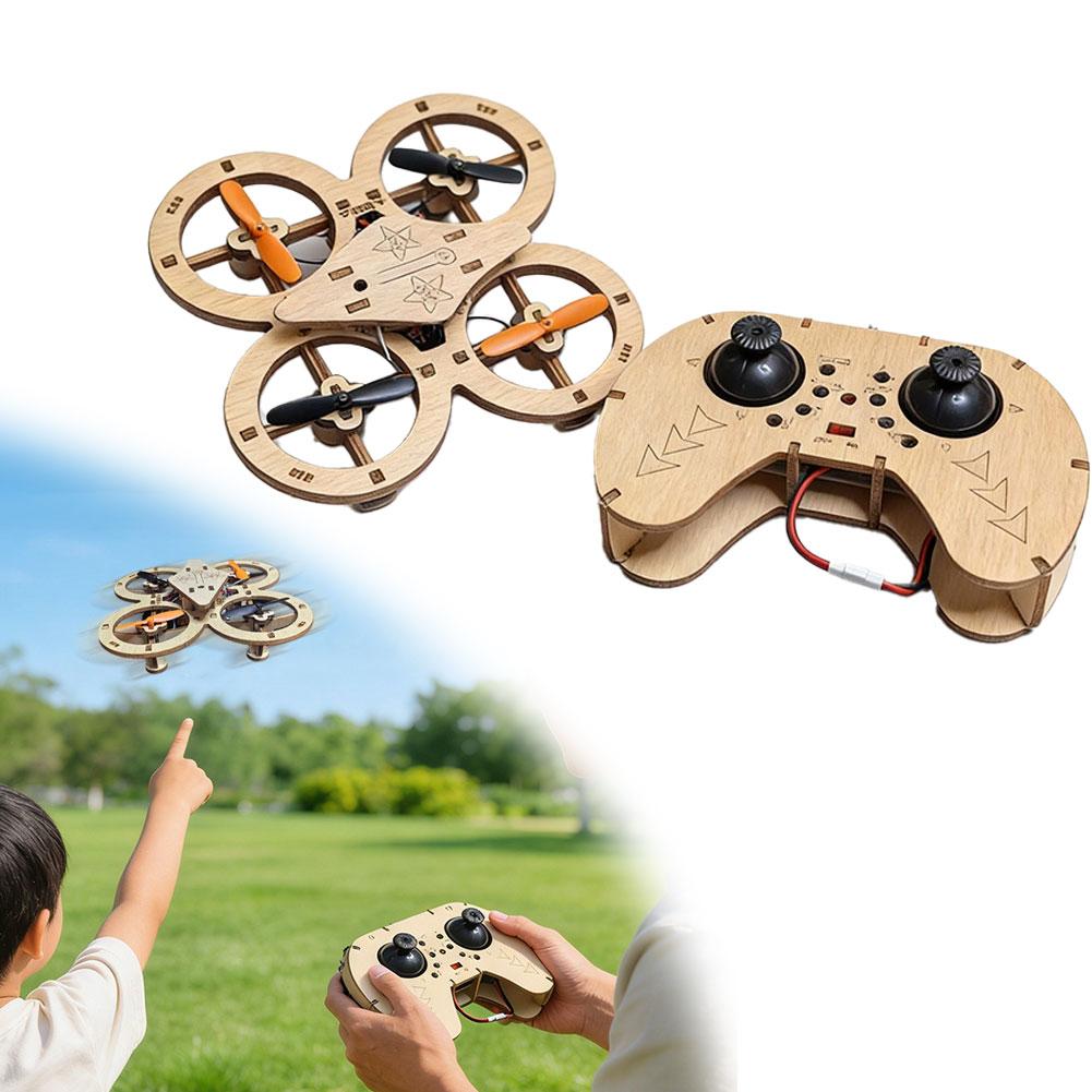 DIY Wooden RC Drone Quadcopter - đánh giá và giá Drone Kit Octocopter