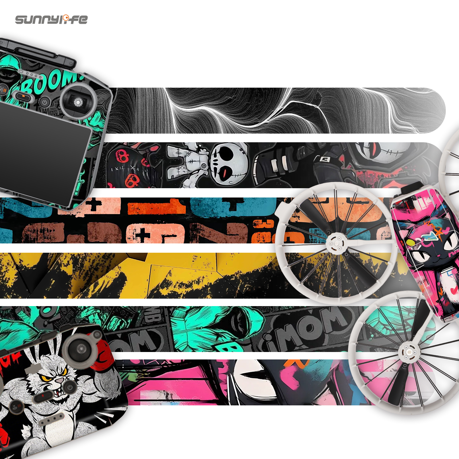 Sunnylife Sticker Kit for DJI  - đánh giá và giá Drone Kit Waterproof