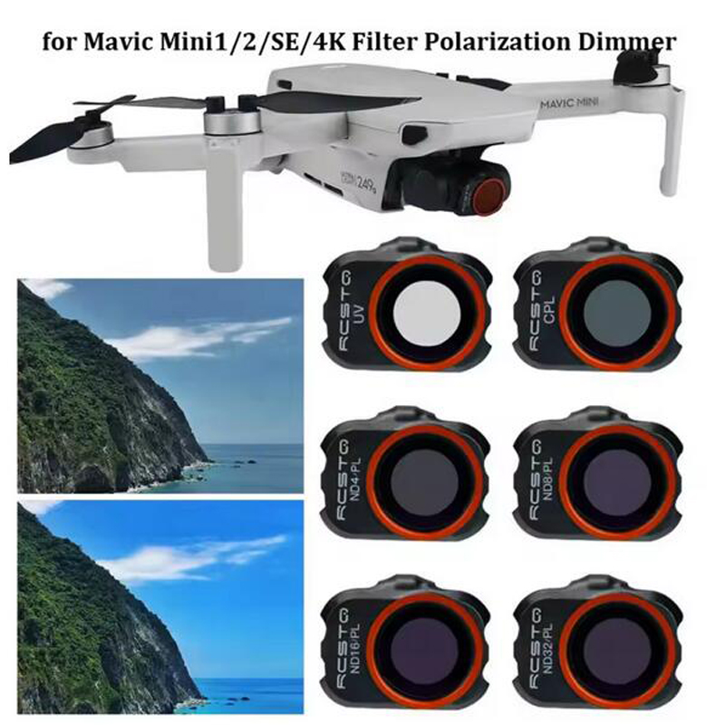 Drone Filter For DJI Mini 2/Mi - đánh giá và giá Drone Kit With Camera