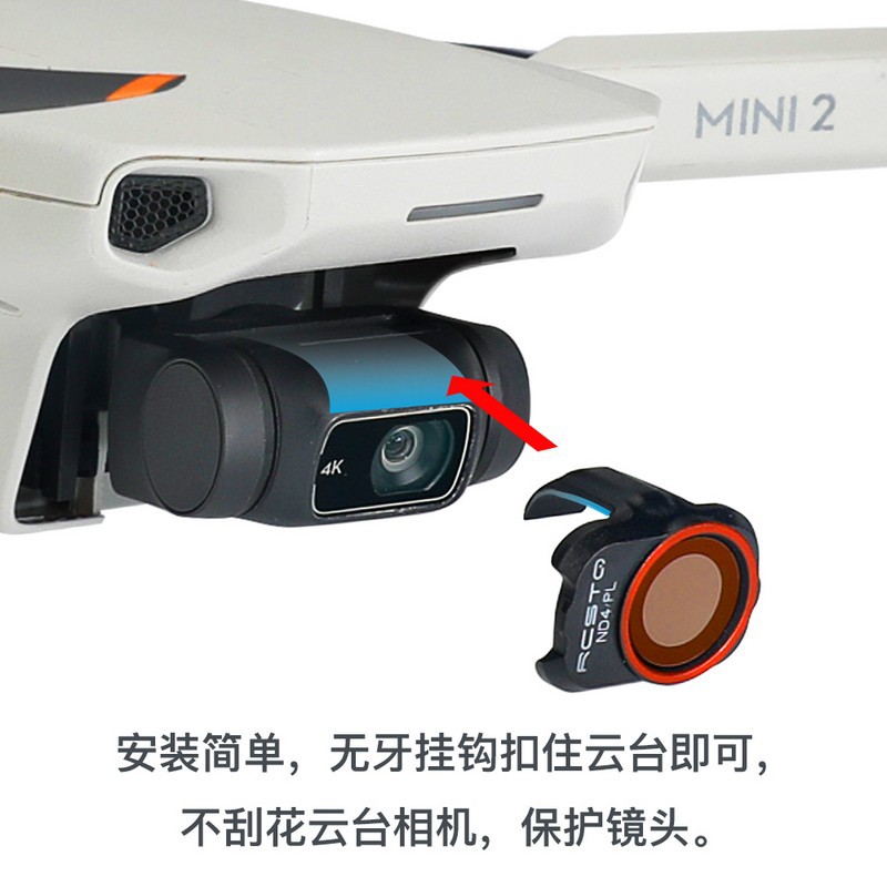 Drone Filter For DJI Mini 2/Mi - đánh giá và giá Drone Kit With Camera