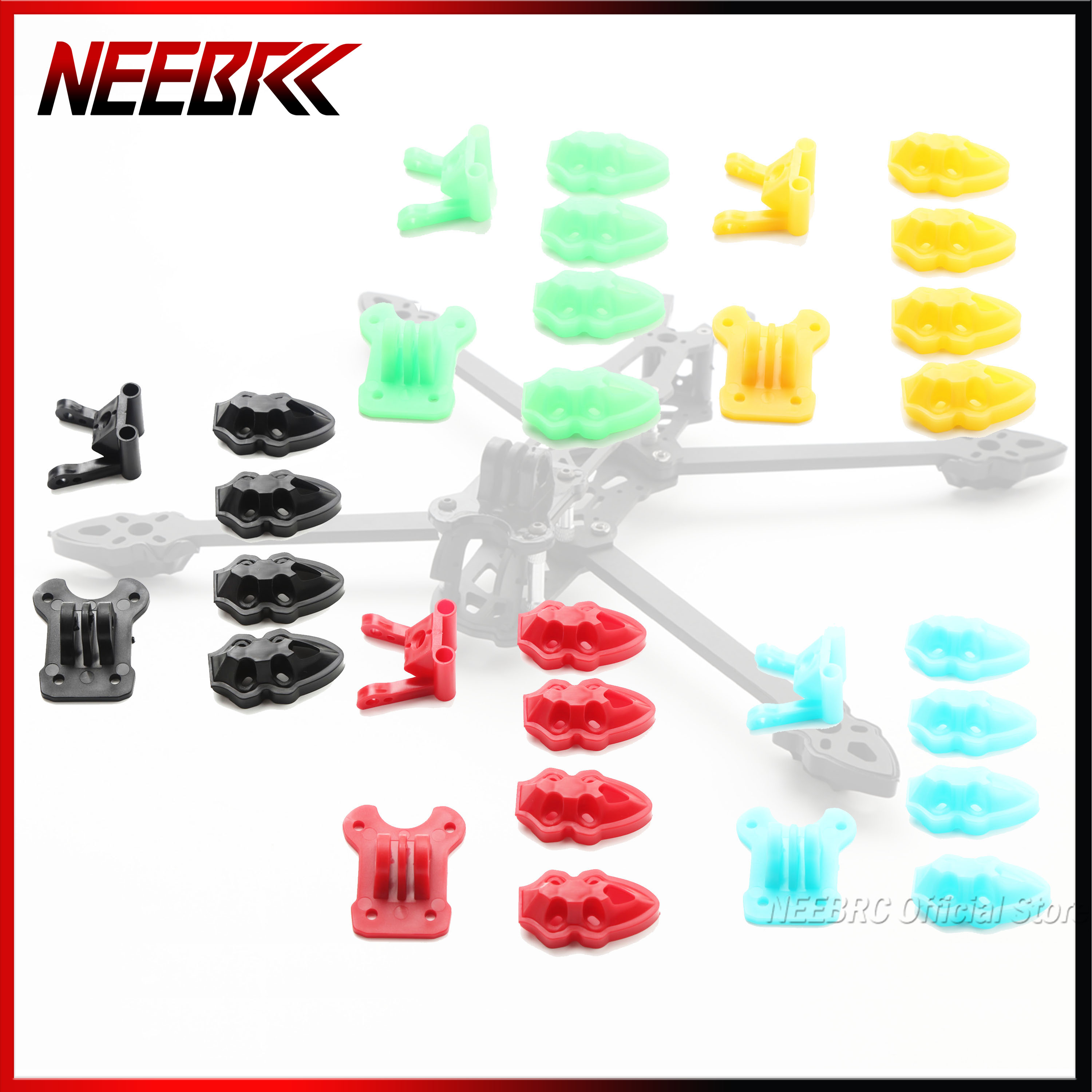 FPV Drone Frame 3D Printed Set - đánh giá và giá Drone Kit Racing