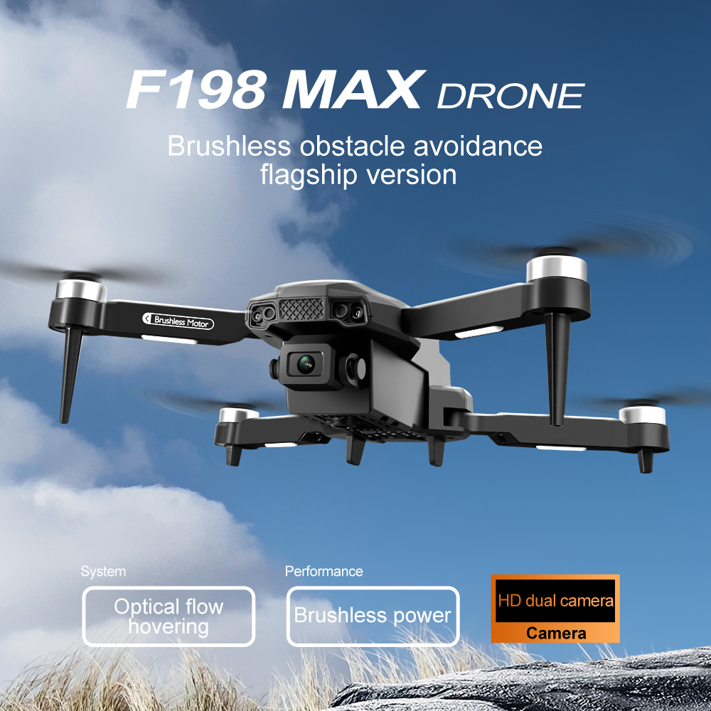 New F198 Drone Professional Du - đánh giá và giá Drone Kit Vtol