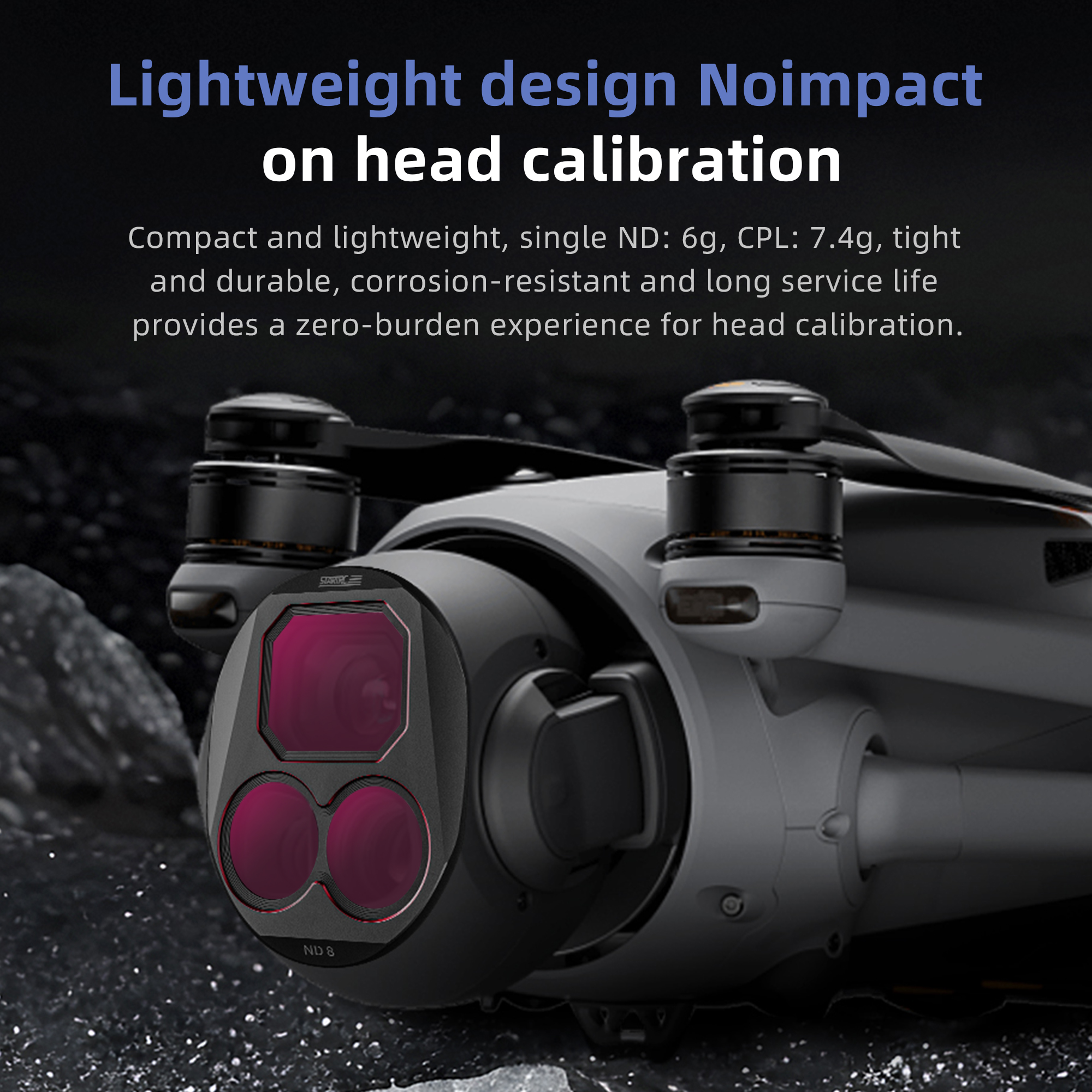 4Pcs Drone Camera ND Filters S - đánh giá và giá Drone Kit Waterproof