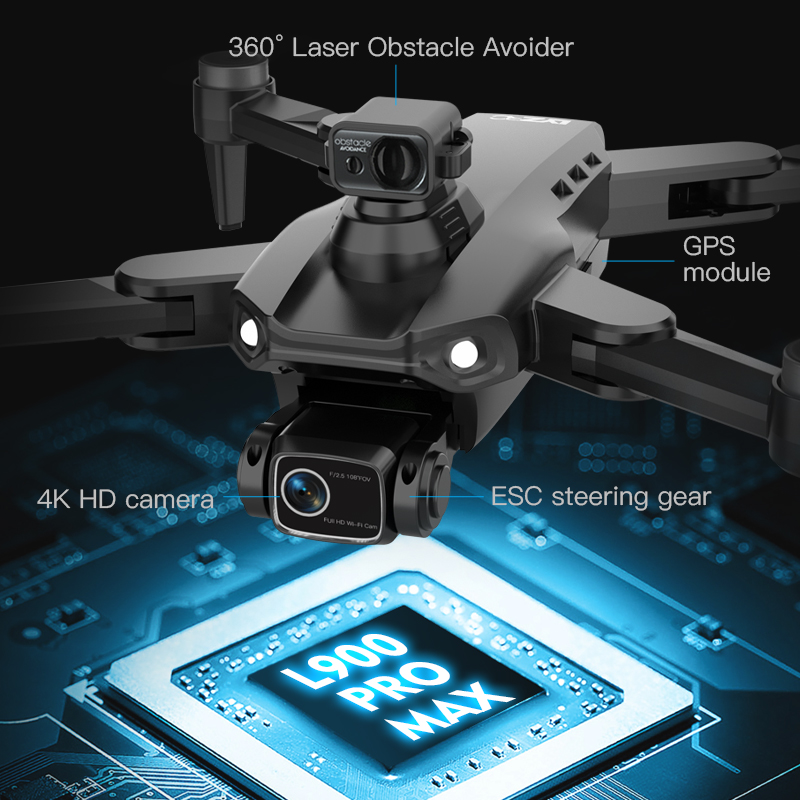 LYZRC L900 PRO MAX Drone 4K Pr - đánh giá và giá Drone Kit Vtol