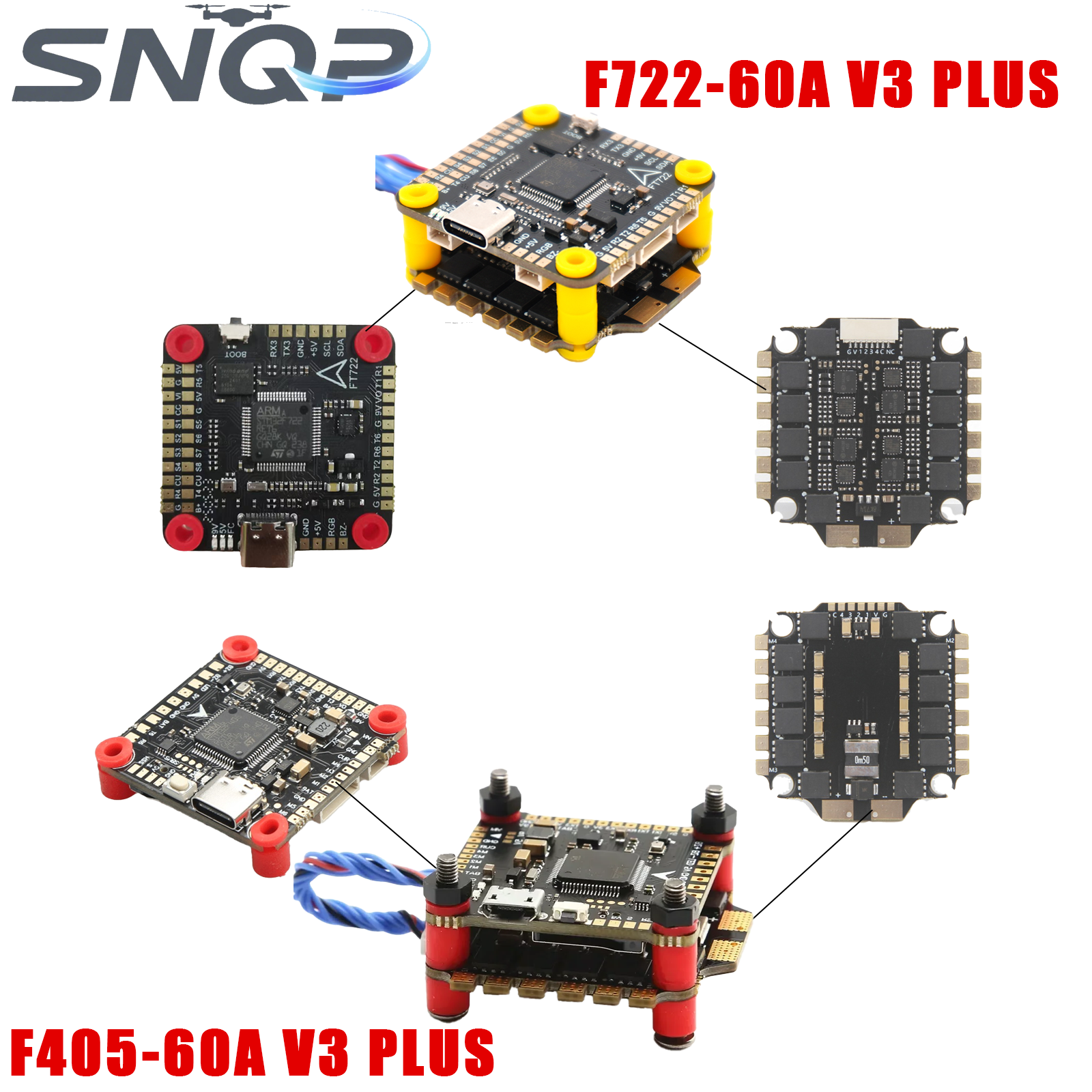 F405/F722 Triple Flight Contro - đánh giá và giá Drone Kit Racing