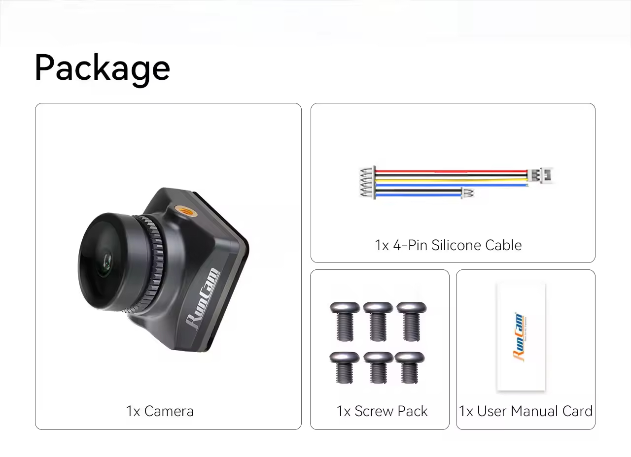 RunCam Phoenix 2 SP V5 Camera  - đánh giá và giá Drone Kit Hexacopter