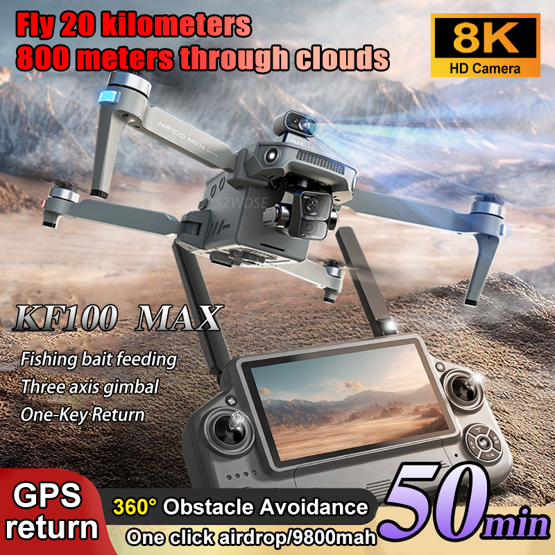 SJRC KF100 MAX 8K UHD Photo HD - đánh giá và giá Drone Kit Professional