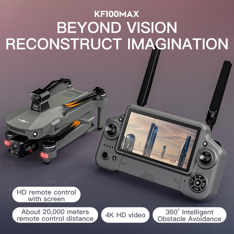 SJRC KF100 MAX 8K UHD Photo HD - đánh giá và giá Drone Kit Professional