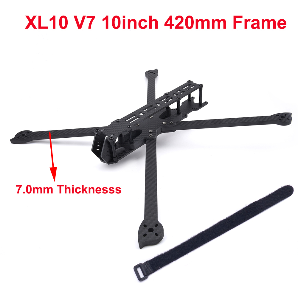 XL10 V7 10inch 420 420mm Wheel - đánh giá và giá Drone Kit Long Range