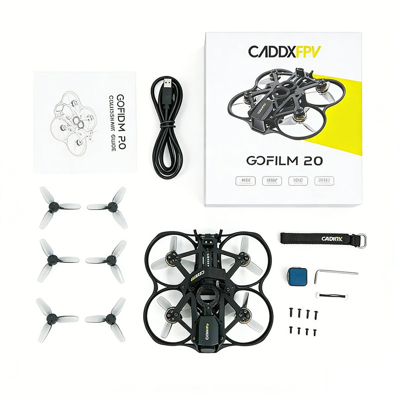 CADDX Gofilm 20 - 2inch 4K Sta - đánh giá và giá Drone Kit Fpv