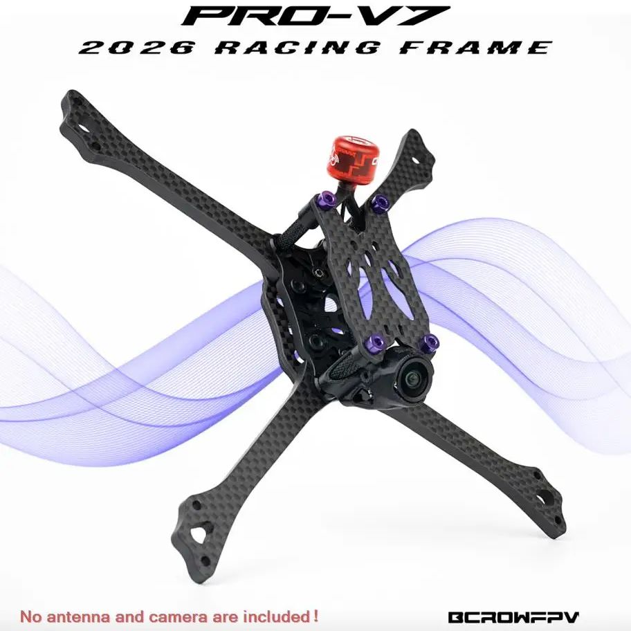 BCROWFPV PRO-V7 Racing Drone F - đánh giá và giá Drone Kit Racing