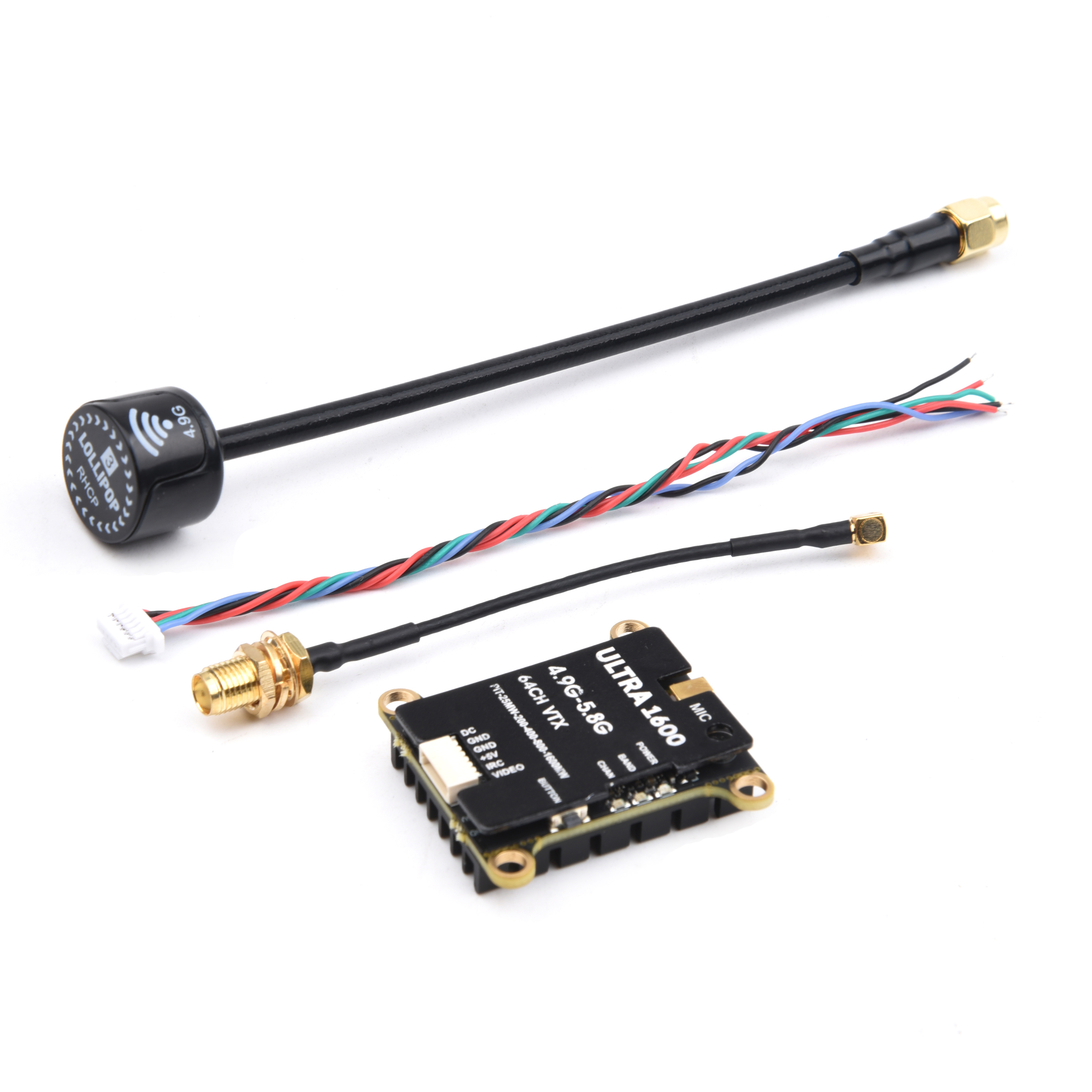 Ultra 1W6 4.9G-5.8GHZ 64CH 160 - đánh giá và giá Drone Kit Long Range