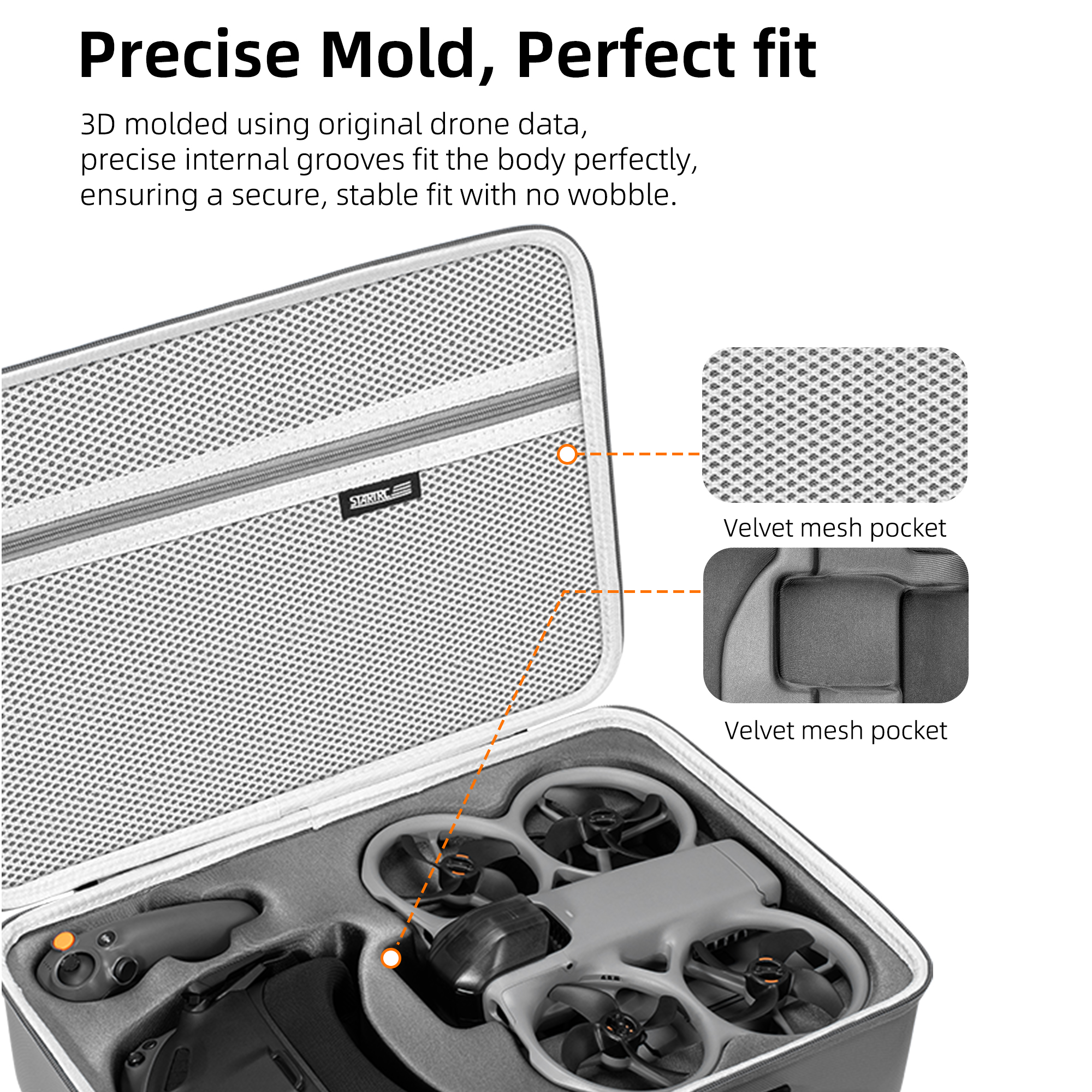 Portable Storage Bag For DJI A - đánh giá và giá Drone Kit Waterproof