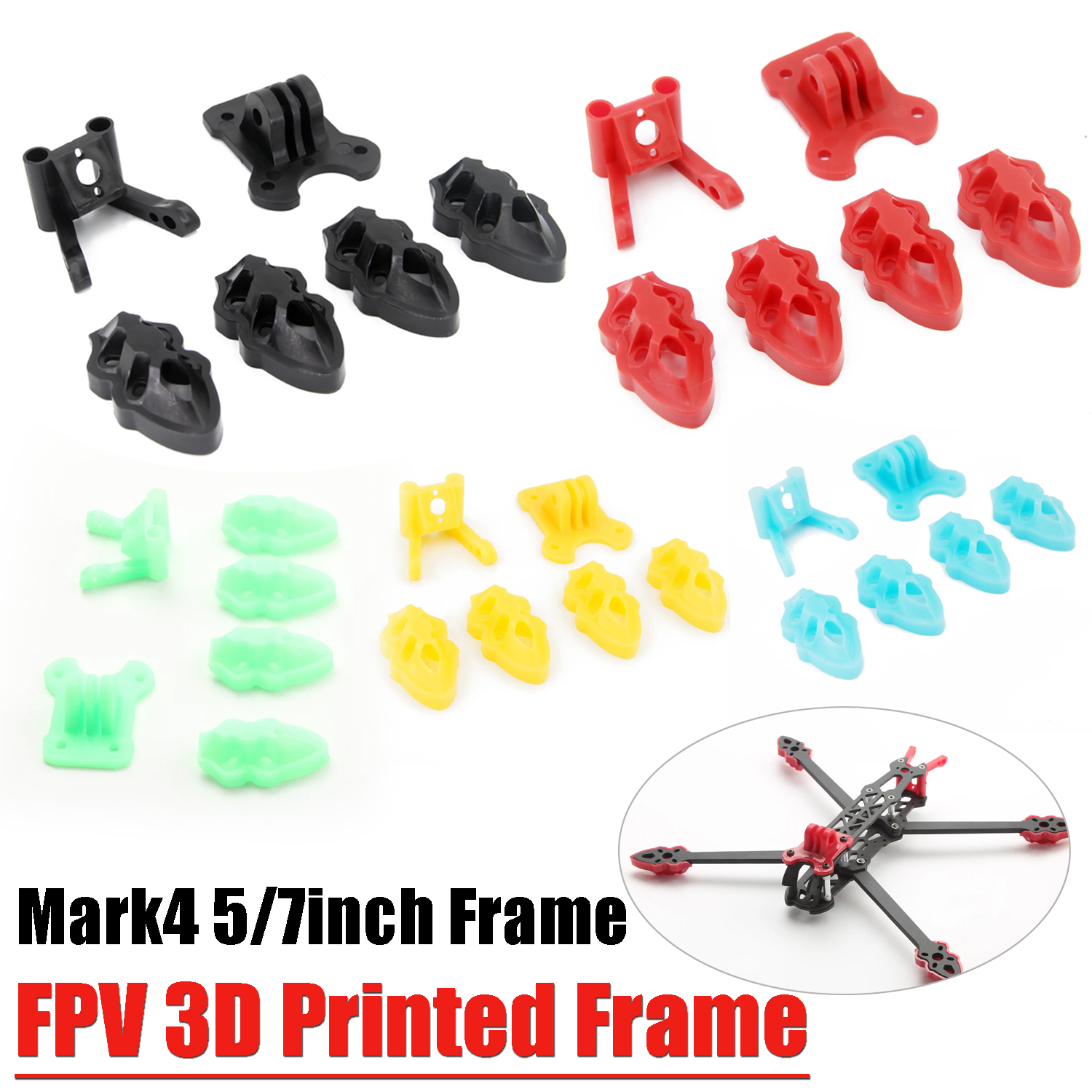 Camera Mounting/Antenna/Motor  - đánh giá và giá Drone Kit Build Yourself