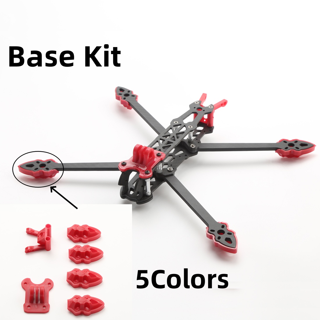 Camera Mounting/Antenna/Motor  - đánh giá và giá Drone Kit Build Yourself