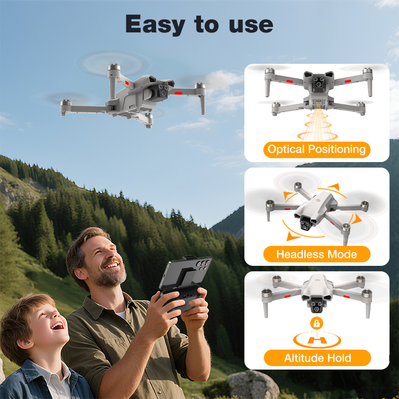 2026 Hot L017 Pro Drone Brushl - đánh giá và giá Drone Kit Professional