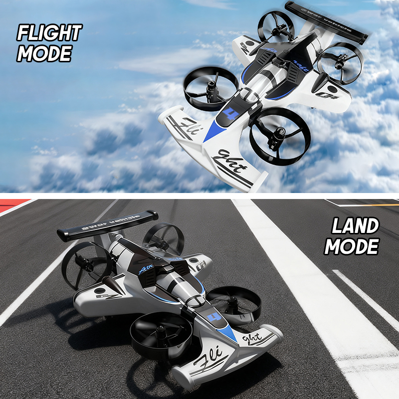 2in1 Mini Drone Air-Ground Fly - đánh giá và giá Drone Kit Professional
