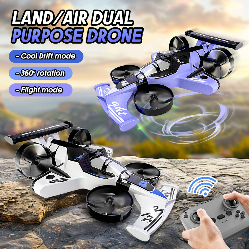 2in1 Mini Drone Air-Ground Fly - đánh giá và giá Drone Kit Professional