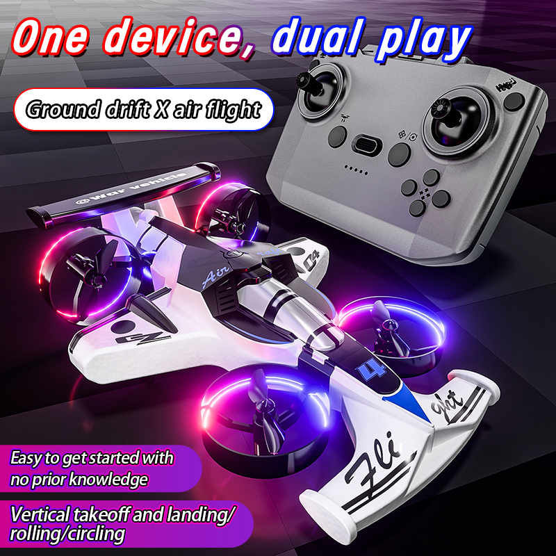 2in1 Mini Drone Air-Ground Fly - đánh giá và giá Drone Kit Professional