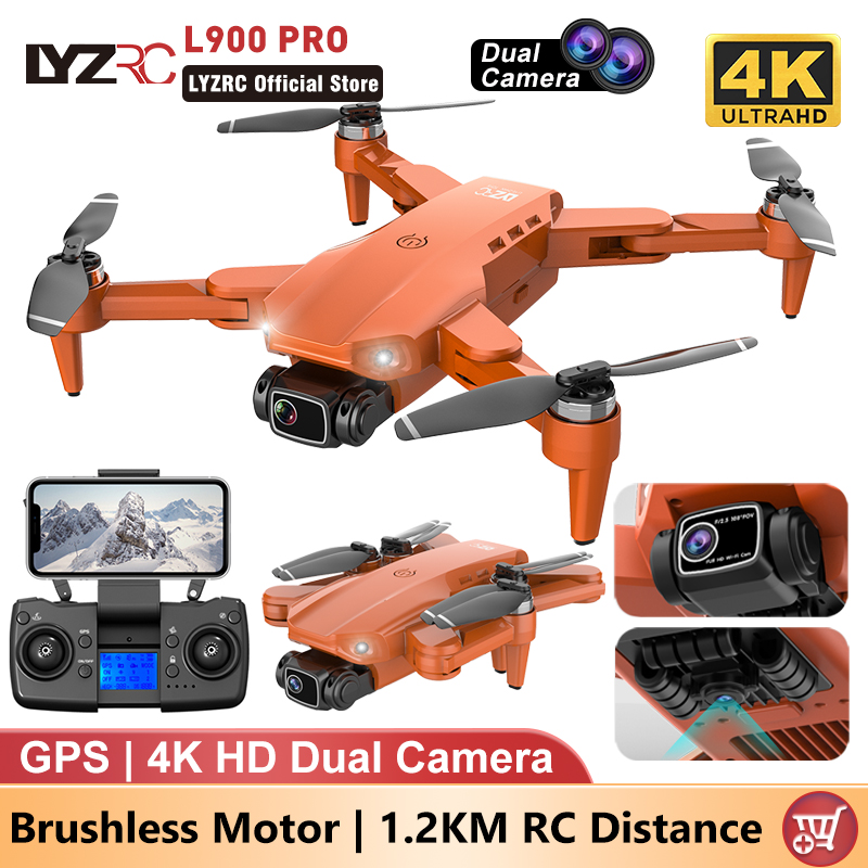 LYZRC L900 PRO GPS Drone 4K Pr - đánh giá và giá Drone Kit Vtol