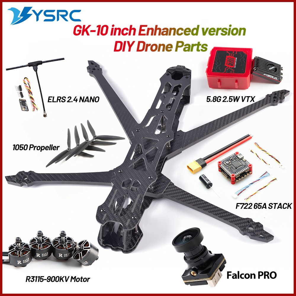 GK-V3 10 inch 435mm Wheelbase  - đánh giá và giá Drone Kit Fpv